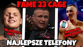 KOZIOŁEK VS TELEFONY FAME 23 CAGE SEQUENTO SZACHTA [upl. by Dacey456]