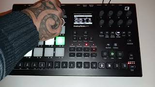 Elektron Analog Rytm mk2  Techno jam 4 [upl. by Atinar755]