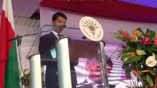 Andry Rajoelina Kabary farany 24012014 [upl. by Aynor301]