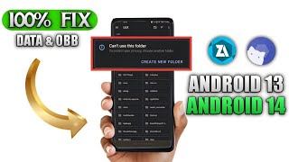 HOW TO FIX Access is denied in ZArchiver  Access Android data amp obb in Android  Mr Dyno Official [upl. by Atekihc]