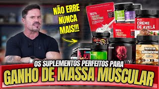 ESSES SÃO OS SUPLEMENTOS PERFEITOS PARA GANHO DE MASSA MUSCULAR  MASTER CLASS RENATO CARIANI [upl. by Etteuqram]