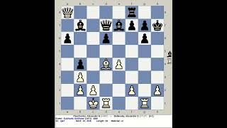 Panchenko Alexander N vs Beliavsky Alexander G  Sukhumi Chess 1971 Georgia [upl. by Conall]