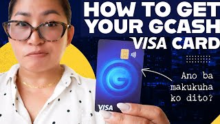 GCash Visa Card First Impression  How to Get  How To Link [upl. by Gradey]