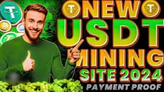 New High Profit Usdt Lounch Today 63 Usdt Live Payment Proof Instant Withdrew legit [upl. by Schiro]