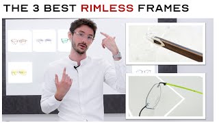 The 3 Best Rimless Glasses in 2021 How to wear rimless frames [upl. by Glendon]