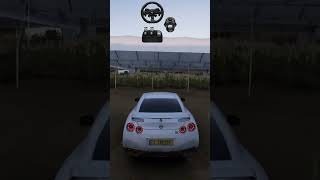 Nissan GTR R35  Forza Horizon 5  Steering Wheel Gameplay  Shorts 005 [upl. by Zena684]