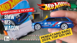 BMW M3 Wagon by Hotwheels pendatang baru di 2024 paling oke  UNBOXING and REVIEW [upl. by Arahc]