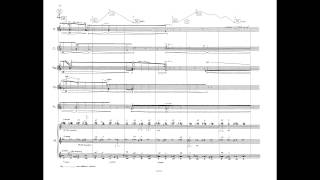 Gérard Grisey  Vortex Temporum w score for six instruments 1995 [upl. by Ynobe527]