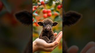 Mini Highland Little Cow Super Cute Todays Little Cute Love Online trendingshorts cowcow [upl. by Phillipp945]