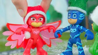 PJ Masks Creations 🌟 Light Up The Night 🌟 Super Hero Christmas  PJ Masks New Episodes 2021 [upl. by Ademla]