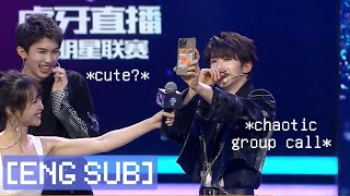 ENG SUB INTO1 Lin Mo amp Liu Yu call groupmates to act cute [upl. by Corliss942]