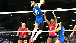 PARIGI 2024 VOLLEY FEMMINILE ORO ITALIA STORICA VITTORIA [upl. by Nitsew586]