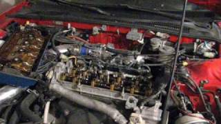 How To Do A Valve Clearance Adjustment  1991 Honda Prelude  Part 4 of 4 [upl. by Elag]