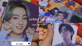 ARMY BTS VLOG  Unboxing Photo Card BTS  BTS PROOF 2022  unbox vlog [upl. by Alikat]