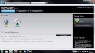How to log into a ShareCenter NAS [upl. by Arres]