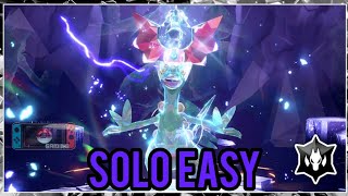 How to Solo 7 Star Tera Dragon Sceptile Pokemon Scarlet Violet Tera Raid teraraid sceptile [upl. by Tiebold799]