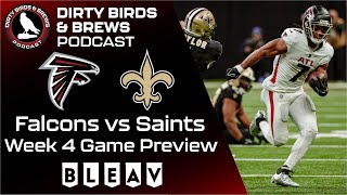 Falcons vs Saints NFL Week 4 Game Preview [upl. by Llerrit]