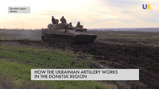 Ukrainian artillerymen have been holding its positions in Bakhmut for many months in a row [upl. by Eirret]