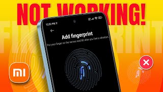 How to Fix Fingerprint Sensor Not Working on Xiaomi  Fingerprint Issues on Android Devices [upl. by Melan]