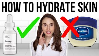 7 WAYS TO HYDRATE YOUR SKIN THIS SUMMER  Dermatologist Tips [upl. by Sivehc]