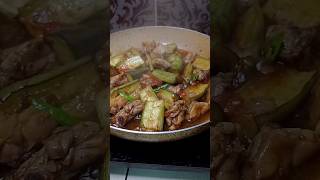 CHICKEN BINAGOONGAN WITH EGGPLANT chickenbinagoongan [upl. by Ailam328]