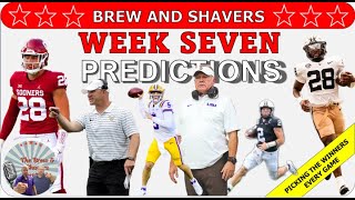 SEC FOOTBALL WEEK SEVEN PREDICTIONS [upl. by Lorollas]