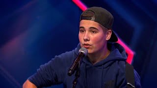 Kayden verovert alle harten met bijzondere auditie  HOLLANDS GOT TALENT [upl. by Nossah348]