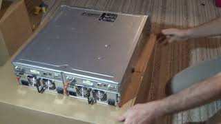 A Dell PowerVault Hard Drive Enclosure For DIY Tube Data Center [upl. by Ruthi]