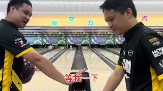 阿是在忙什麼？？飛碟球 bowling 保齡球 spinner sportbowling 搞笑 [upl. by Berte]