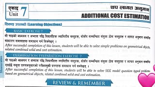 Class 10 Cost Estimation Part 1 [upl. by Diehl]