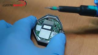 Tag Heuer Connected Modular 45 tutorial battery changecambio batteriaBatteriewechsel [upl. by Riamu]