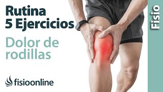 5 EJERCICIOS para DOLOR de RODILLAS [upl. by Zeugirdor]