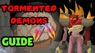 Old School RuneScape Tormented Demon QUICK Guide  While Guthix Sleeps [upl. by Asha]