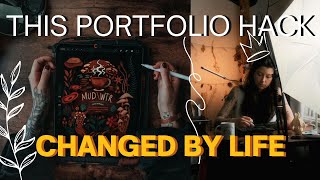 Making the absolute best artist portfolio ever [upl. by Nonnarb]