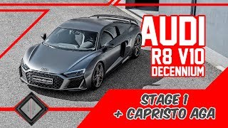 Audi R8 V10 Decennium  Chiptuning amp Capristo Abgasanlage  Dyno  100200 kmh  mcchipdkr [upl. by Dihgirb789]