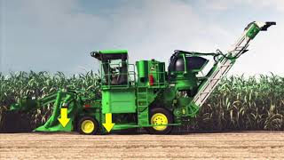 Basic Operating Parameters  John Deere CH570670 Sugarcane Harvester [upl. by Grochow612]