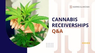 Cannabis Receiverships QampA  Harris Sliwoski [upl. by Snowber]