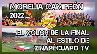 Morelia Campeón 2022 y lo que no viste en Televisión al estilo de Zinapécuaro TV [upl. by Ivanna]