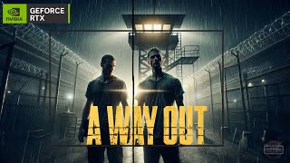 A WAY OUT FULL GAMEPLAY WITH BAD ENDING [upl. by Tabib]