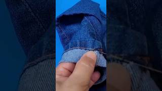 COMO FAZER BARRA ORIGINAL DE CALÇA JEANS à MÃO [upl. by Occor]