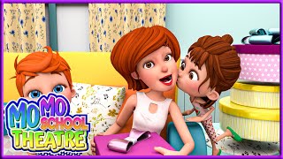 Mothers Day 👩‍👧‍👦🎵😍 amp THE BEST Nursery Rhymes and Songs for Children  Momo School Theater Cartoon [upl. by Nwahsan]