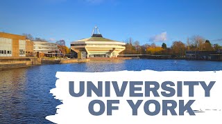 🇬🇧 HD Walking Tour through the UNIVERSITY OF YORK CAMPUS England UK [upl. by Seniag]