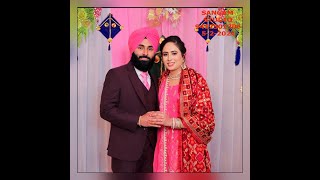 HARSIMRAN KAUR WEDS PARMINDER SINGH TOOR SANGAM STUDIO 9417502306 [upl. by Mountfort537]