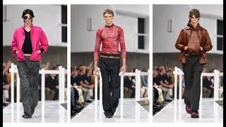 Prada’s Menswear Spring Summer 2025 Fashion Show [upl. by Nodnarb]