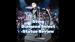 Sting Statue Diamond Select Toys Review aew sting statuereview diamondselect [upl. by Ynaffad]