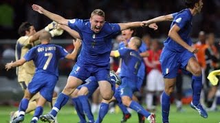 ITALIA 2006  campioni del mondo Last penalty by Fabio Grosso [upl. by Robinette424]