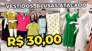 ROUPAS FEMININAS NO ATACADO EM GOIÂNIA VESTIDOS POR R 3000 [upl. by Oliana]