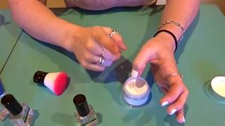 DIPPING NAILS AT HOME  WORTH IT  ROSSI NAILS  COLLEEN GOODMAN [upl. by Ynnelg]