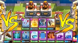 БОИ 2х2 ♦ 12 ЗАКЛИНАНИЙ в КОЛОДЕ ♦ МЕГА КОМАНДНОЕ СРАЖЕНИЕ в Clash Royale [upl. by Torbert635]