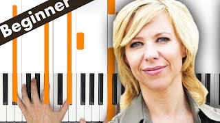 Mag Ik Dan Bij Jou Claudia de Breij Piano Tutorial  BEGINNER [upl. by Yrahk]